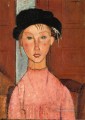 Joven con boina 1918 Amedeo Modigliani